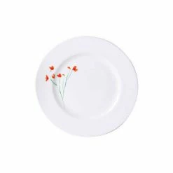 Dibbern Frühstücksteller 21 Cm Impression Blume Rot