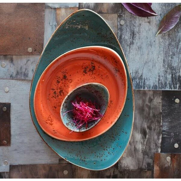 Steelite Teller 37,5 Cm Freestyle Craft Blue 2 Steelite Teller 37,5 Cm Freestyle Craft Blue – Bild 2